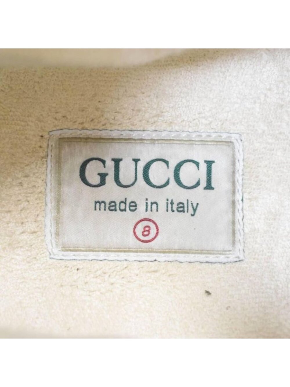 Gucci Ryton Stars Sneakers Leather 8 Beige - Picture 6 of 9